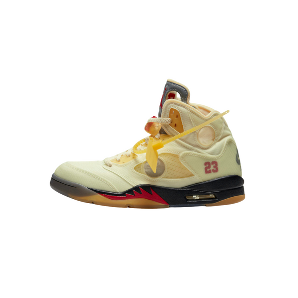 Off-White x Air Jordan 5 "Sail"