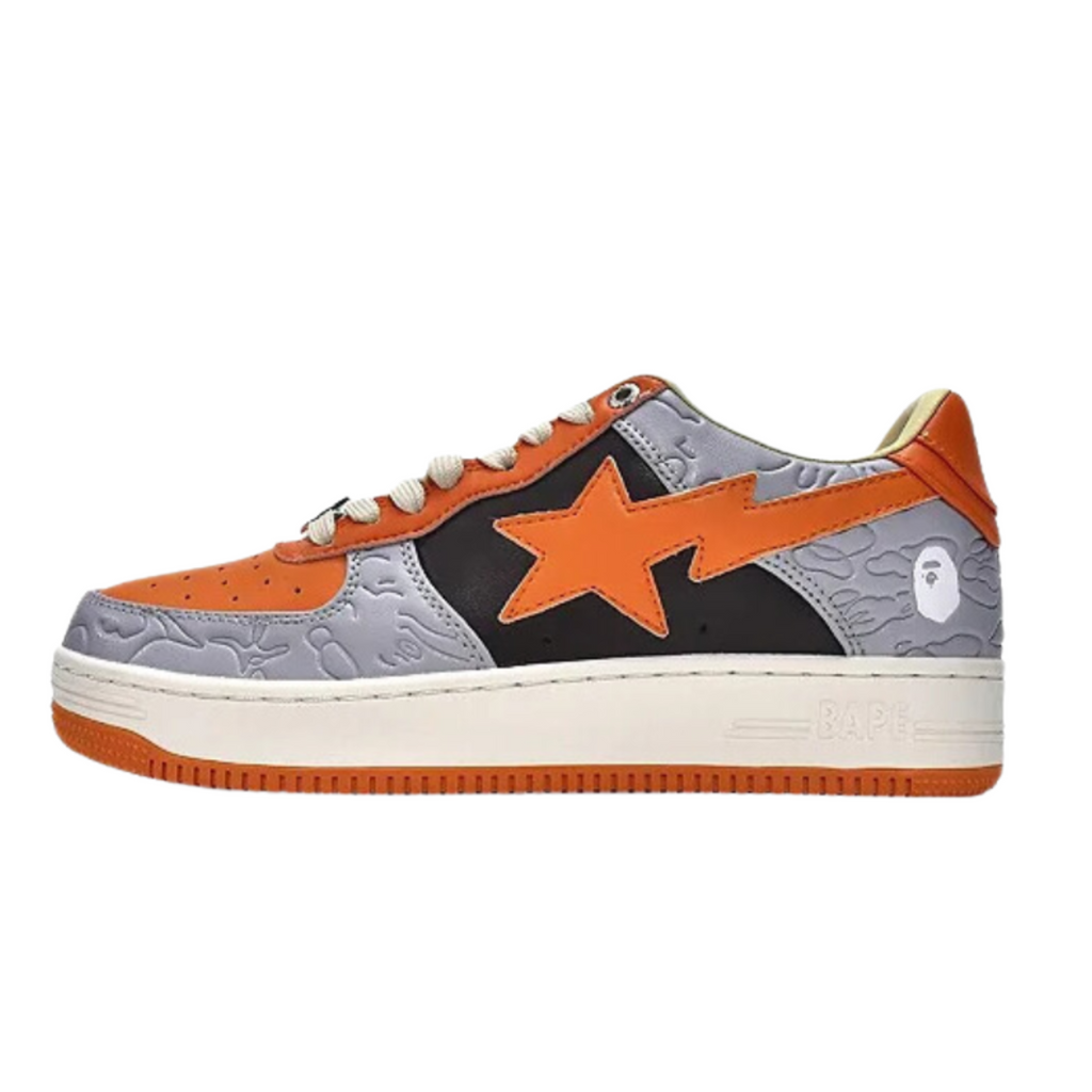 A Bathing Ape Bape Low "Orange"