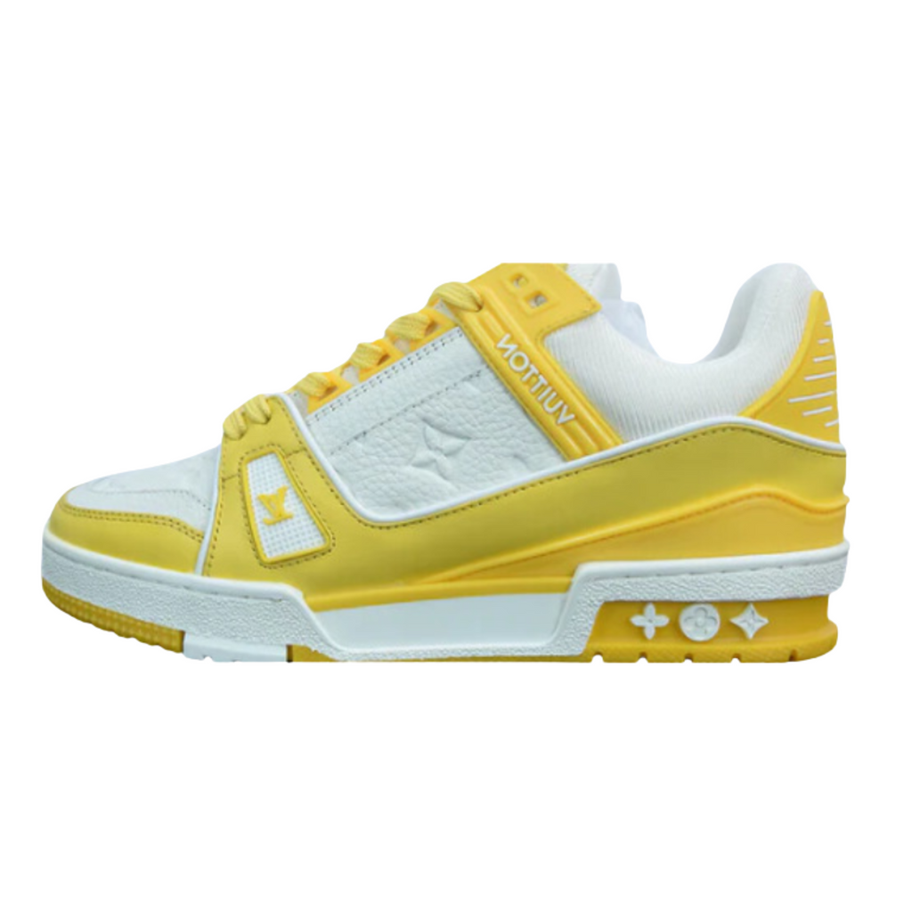 Louis Vuitton Trainer "Yellow White Monogram"