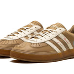 Tênis Adidas Gazelle Indoor x Bad Bunny x Lionel Messi "Cardboard" Bege