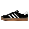 Tênis Adidas Gazelle Indoor Feminino "Black White Gum" Preto / Branco