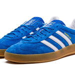 Tênis Adidas Gazelle Indoor Feminino "Blue Bird" Azul