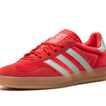 Tênis Adidas Gazelle Indoor "Velvet Pack Better Scarlet"  Vermelho