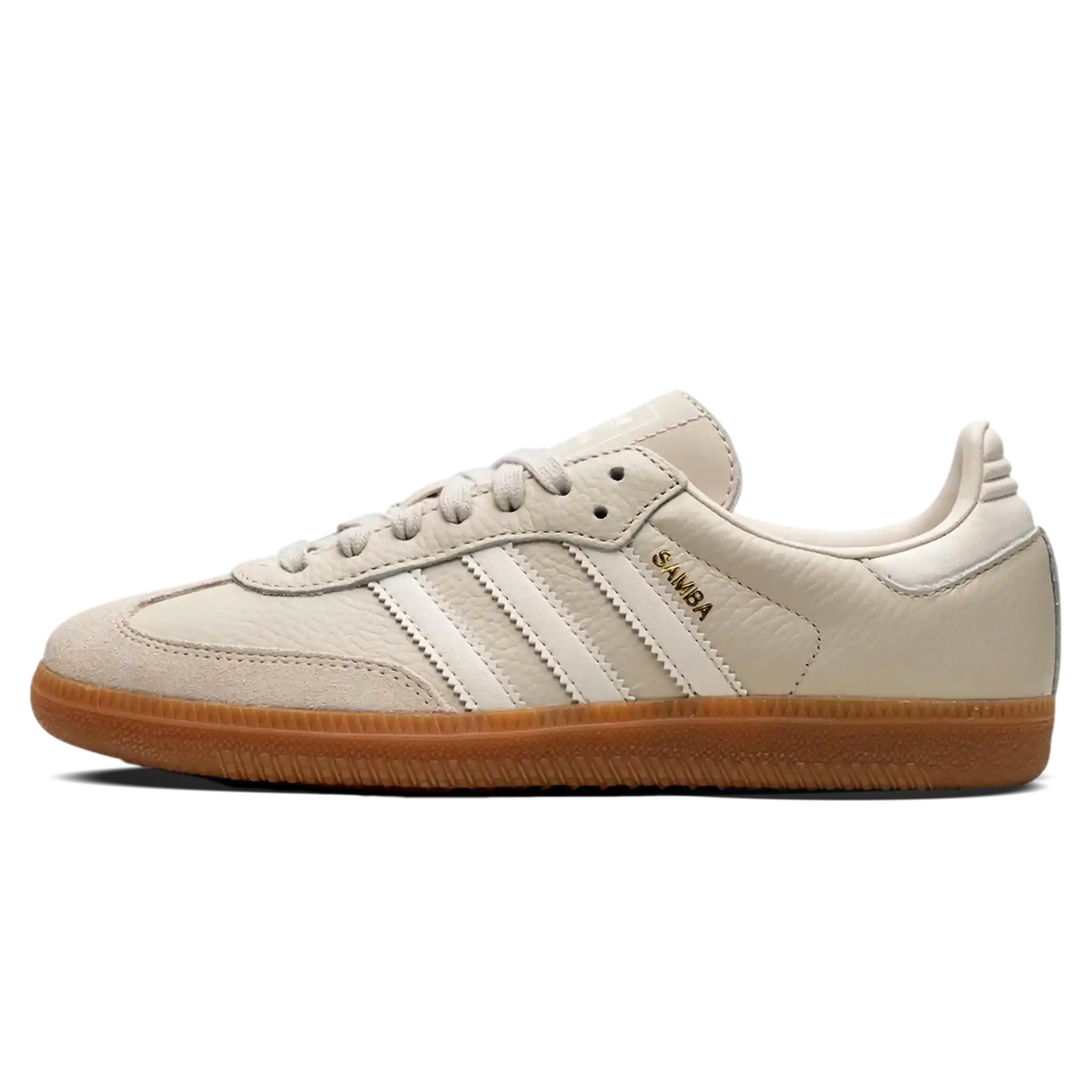Tênis Adidas Samba OG Feminino "Aluminium" Bege