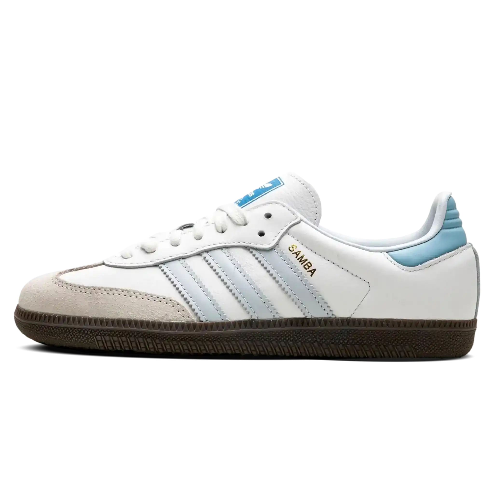 Tênis Adidas Samba OG Feminino "Halo Blue" Azul