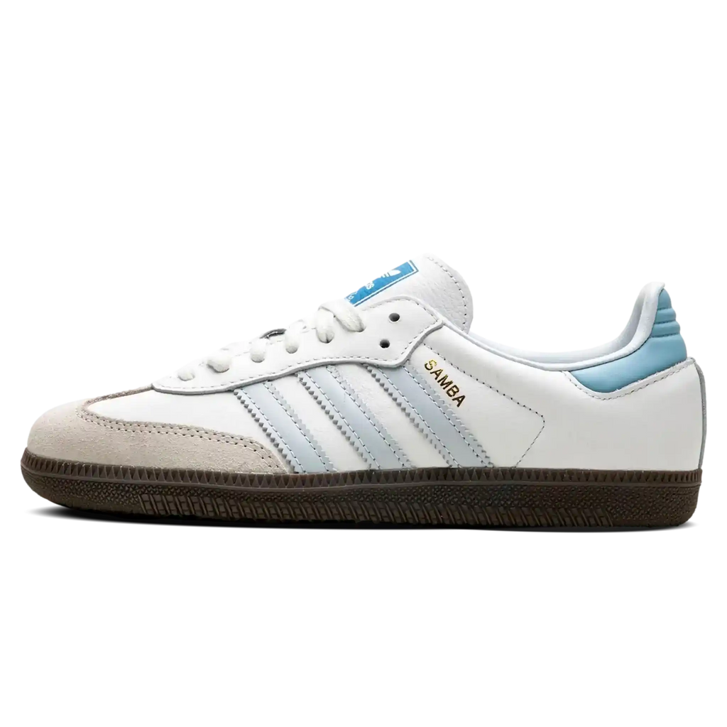 Tênis Adidas Samba OG Feminino "Halo Blue" Azul