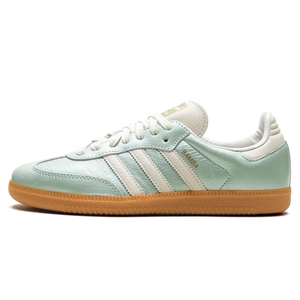 Tênis Adidas Samba OG Feminino "Cyber Mettalic" Azul