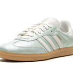 Tênis Adidas Samba OG Feminino "Cyber Mettalic" Azul