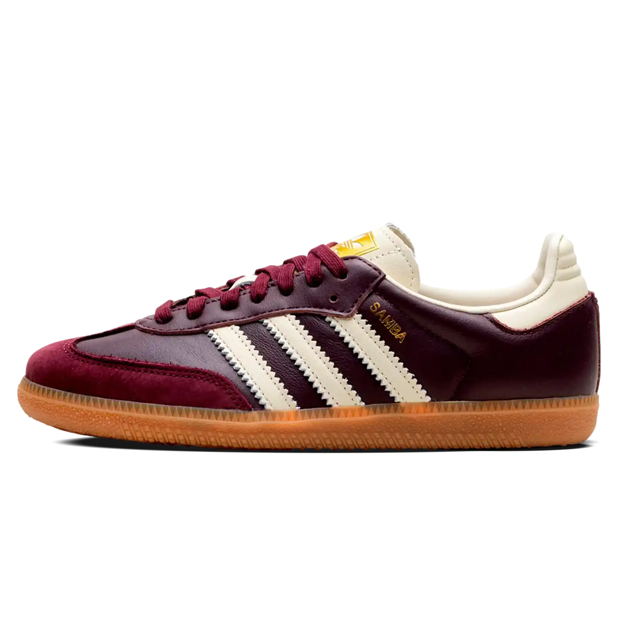 Tênis Adidas Samba OG Feminino "Maroon" Roxo