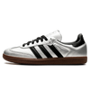Tênis Adidas Samba OG Feminino "Silver Metallic Black Gum" Prata