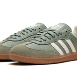 Tênis Adidas Samba OG Feminino "Green White" Verde