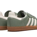 Tênis Adidas Samba OG Feminino "Green White" Verde