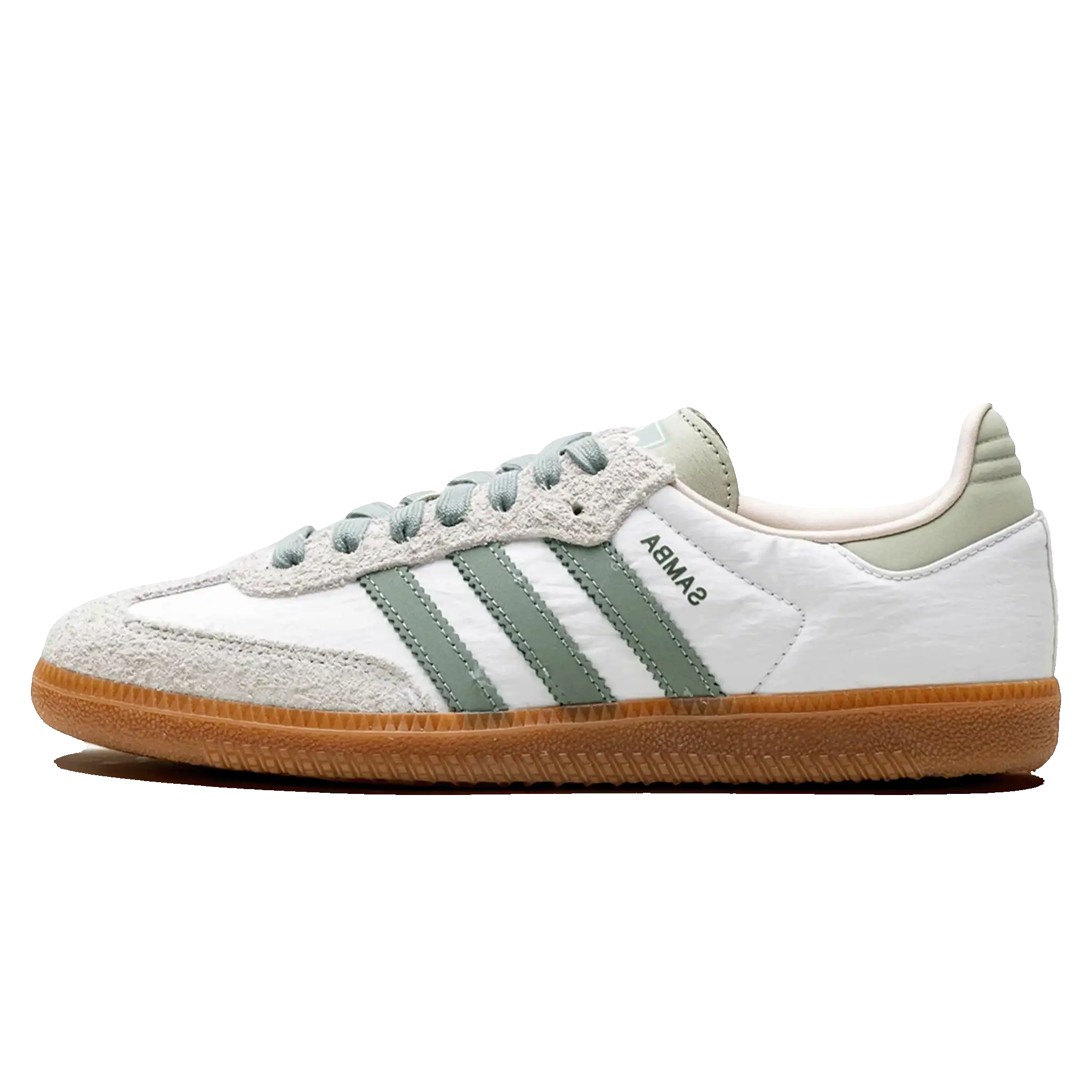 Tênis Adidas Samba OG Feminino "Silver Green" Verde