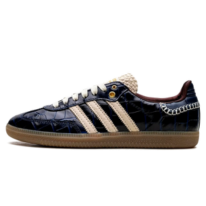 Tênis Adidas Samba x Wales Bonner "Navy Croc" Azul