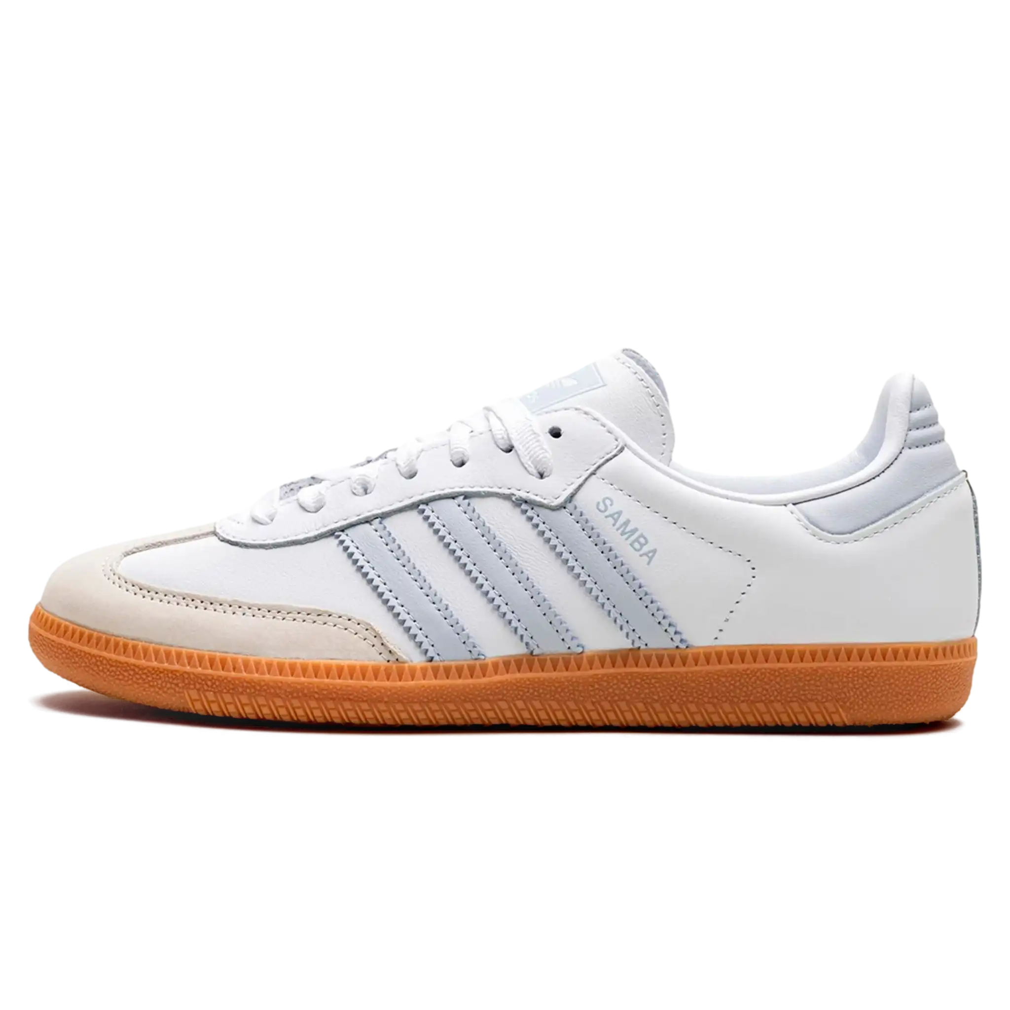 Tênis Adidas Samba OG "White Halo Blue" Branco / Azul