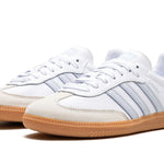 Tênis Adidas Samba OG "White Halo Blue" Branco / Azul