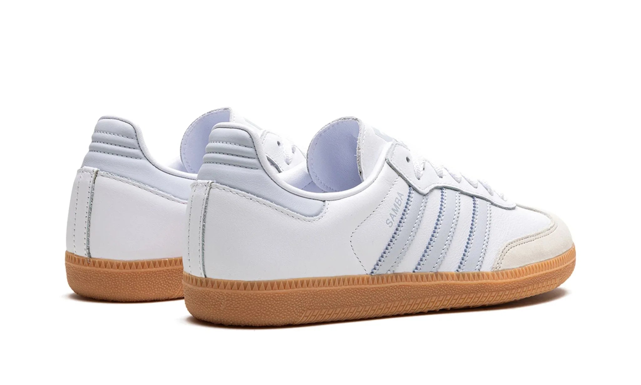 Tênis Adidas Samba OG "White Halo Blue" Branco / Azul