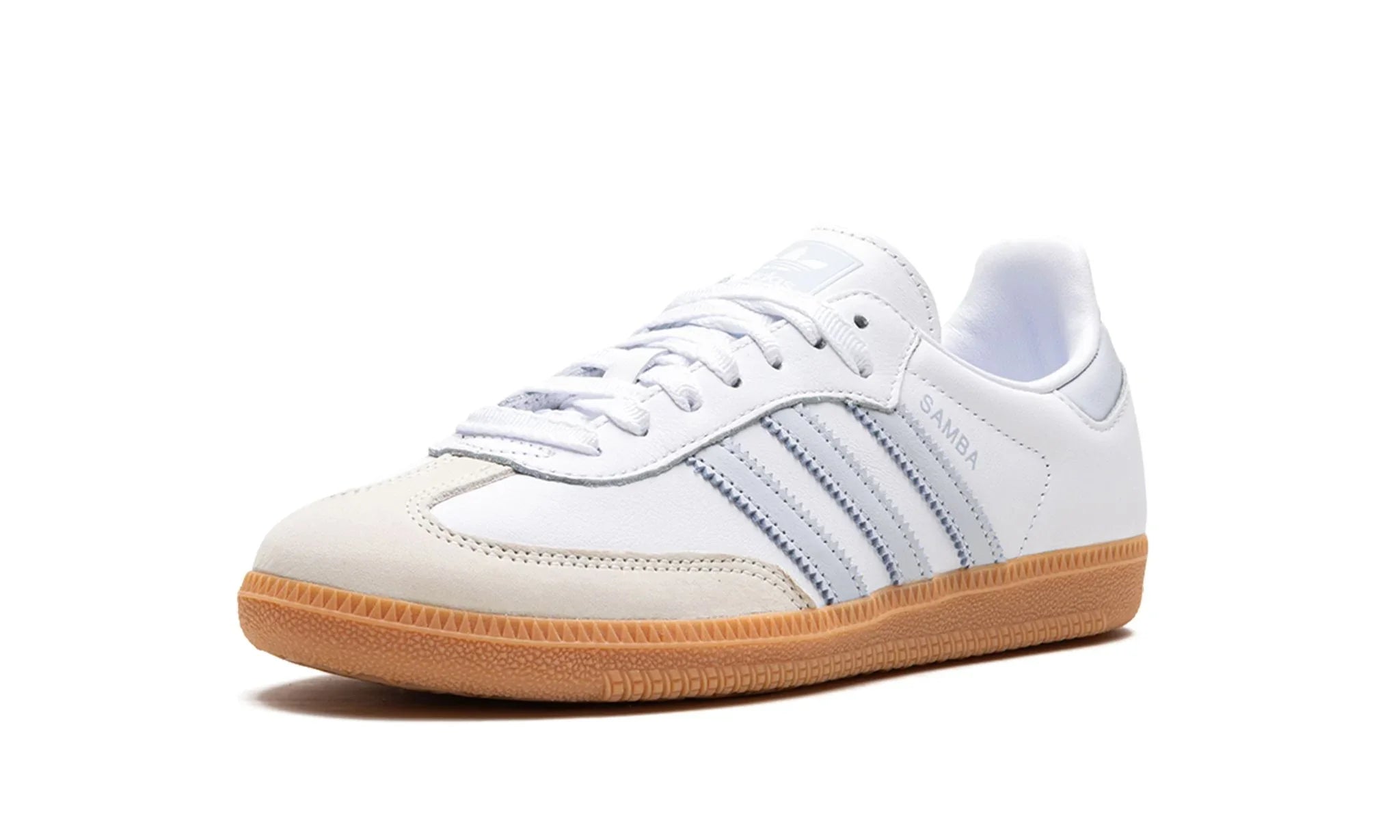 Tênis Adidas Samba OG "White Halo Blue" Branco / Azul