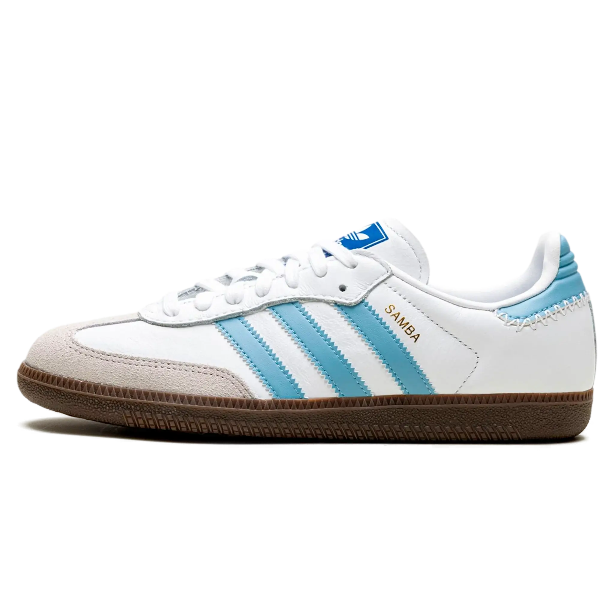 Tênis Adidas Samba OG Feminino "White Sky Blue"