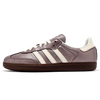 Tênis Adidas Samba OG Feminino "Supplier Colour Off White Gum" Metálico