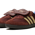 Tênis Adidas Samba x Wales Bonner Nylon "Fox Brown" Bordô