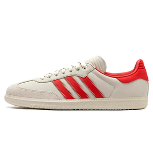 Tênis Adidas Samba x Humanrace "Glory Red" Branco / Vermelho