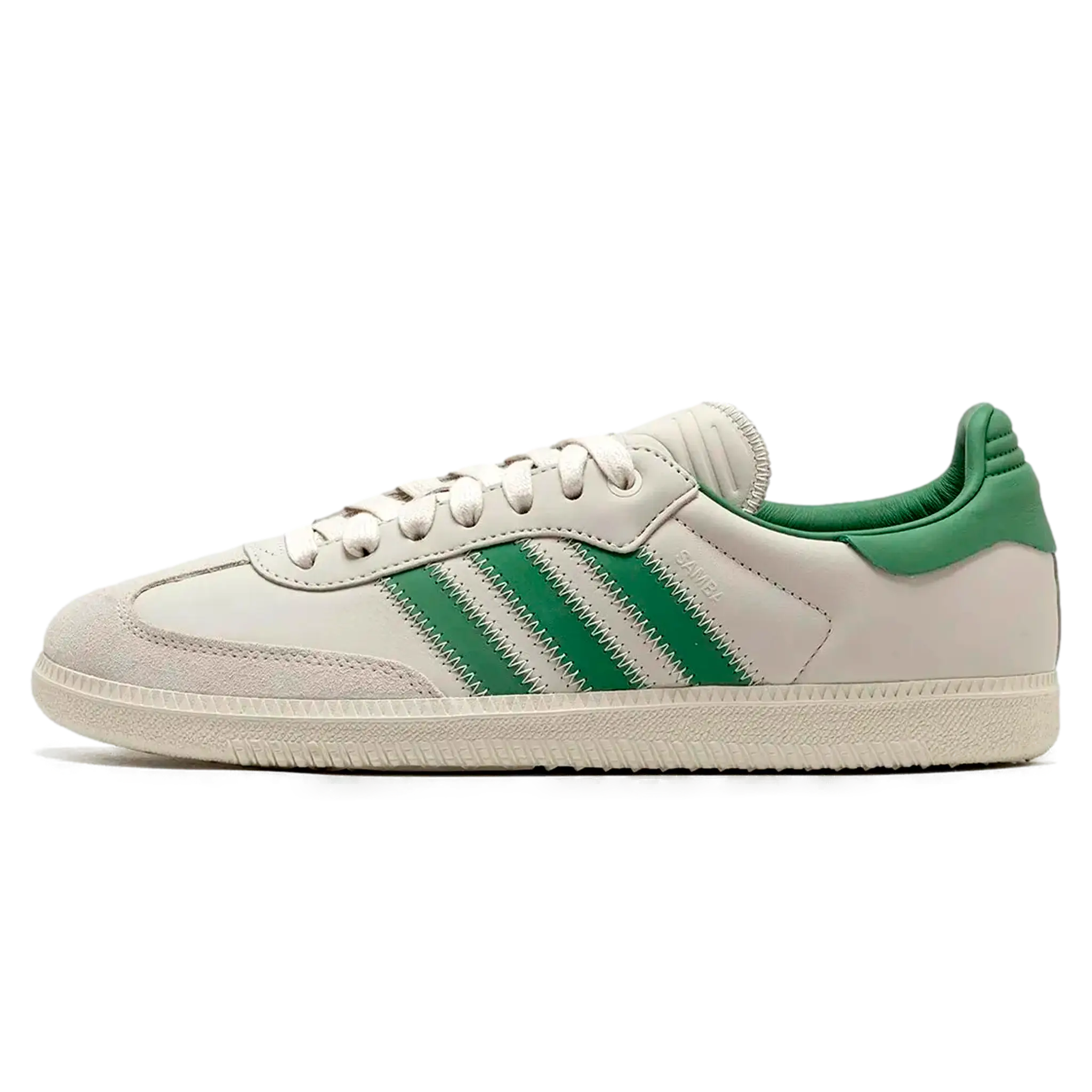 Tênis Adidas Samba x Humanrace "Preloved Green" Branco / Verde