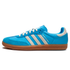 Tênis Adidas Samba OG x Sporty & Rich "Blue Rush" Azul