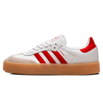 Tênis Adidas Sambae Feminino "Scarlet Red" Branco / Vermelho