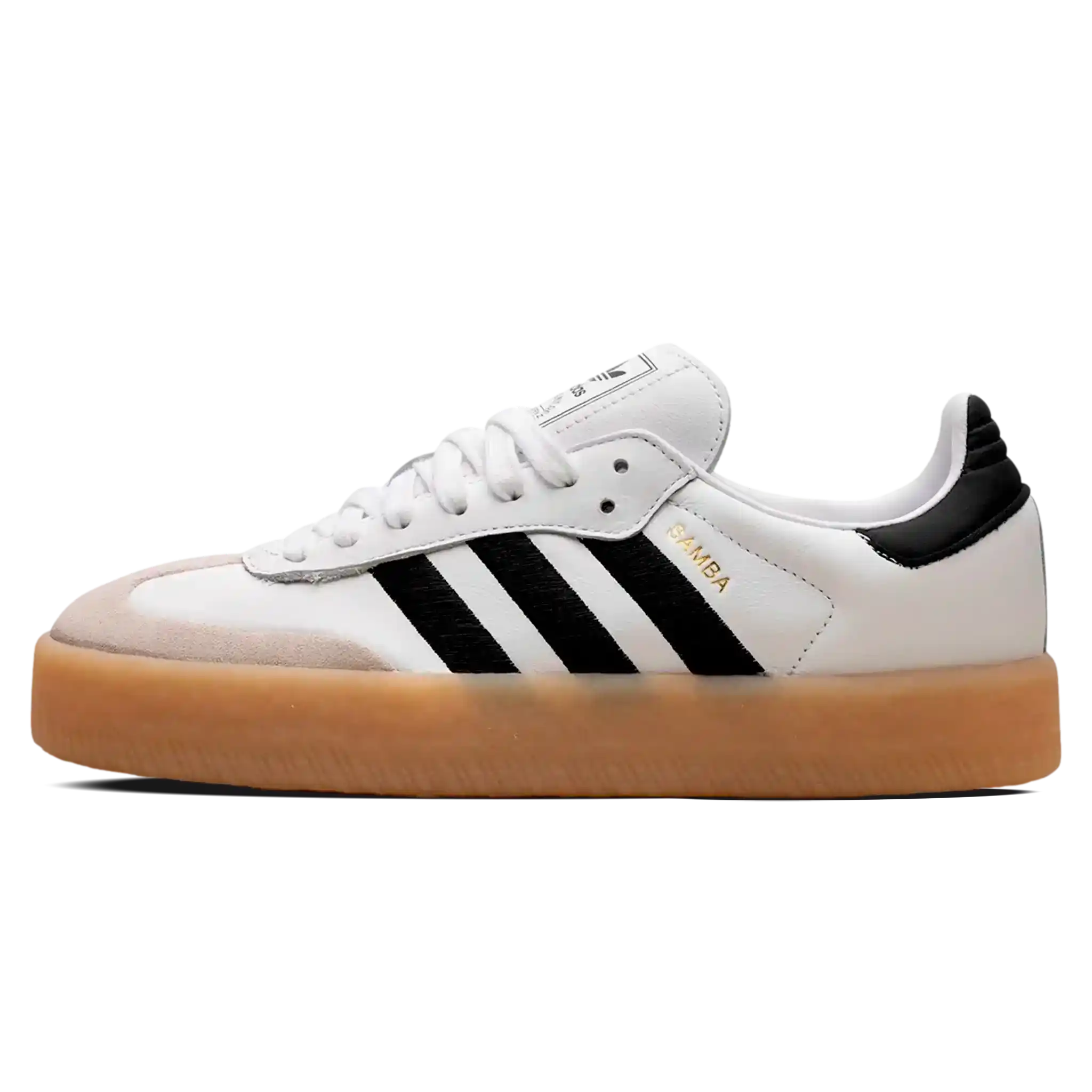 Tênis Adidas Sambae "White Black" Branco / Preto