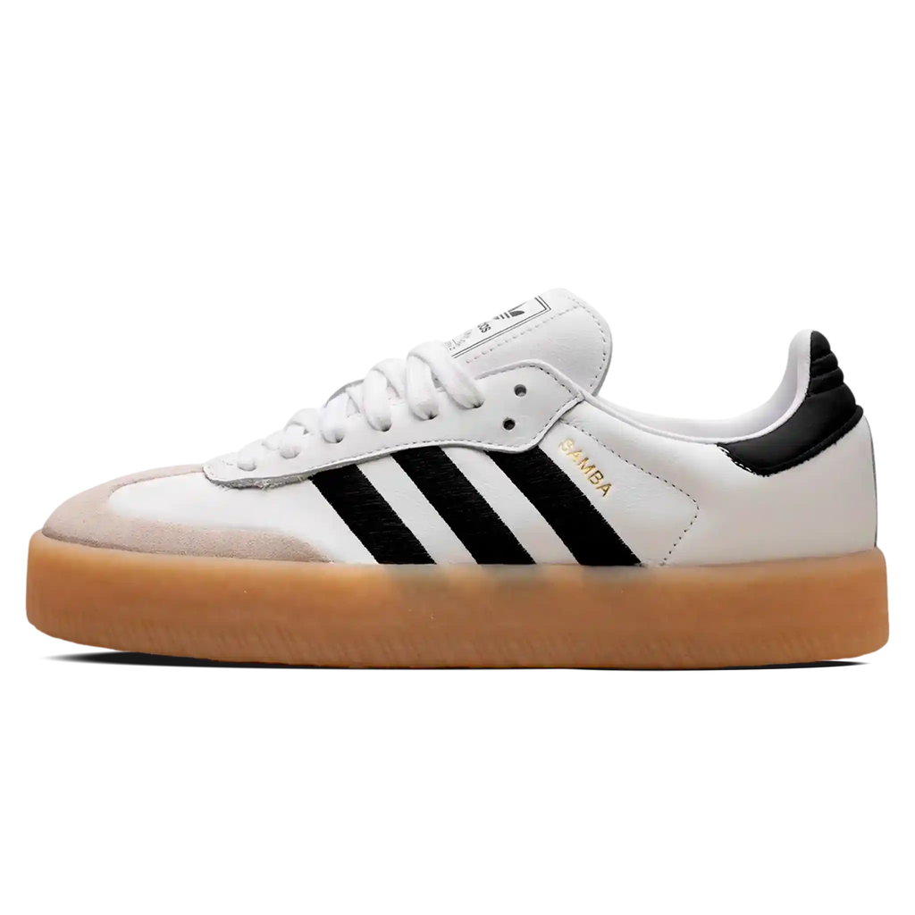 Tênis Adidas Sambae "White Black" Branco / Preto