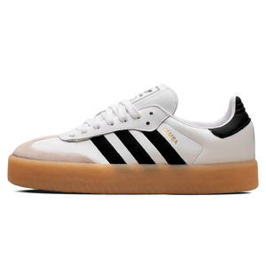 Tênis Adidas Sambae "White Black" Branco / Preto
