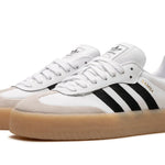 Tênis Adidas Sambae "White Black" Branco / Preto