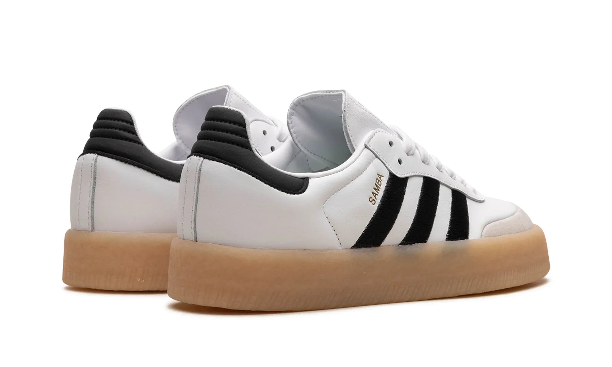 Tênis Adidas Sambae "White Black" Branco / Preto