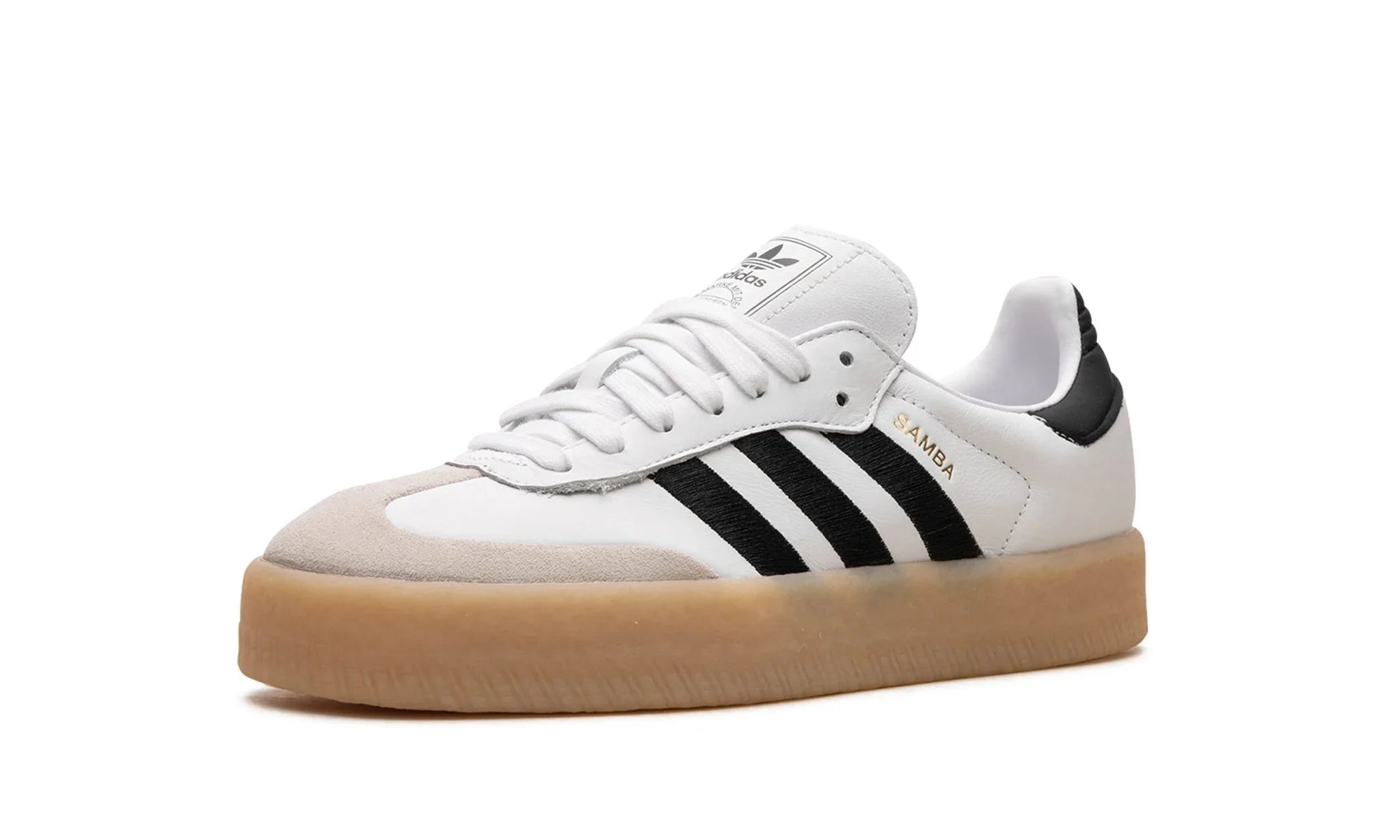 Tênis Adidas Sambae "White Black" Branco / Preto