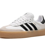Tênis Adidas Sambae "White Black" Branco / Preto