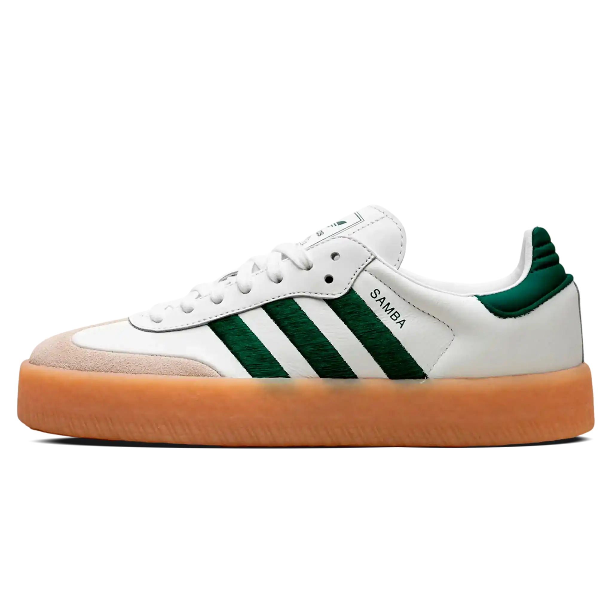 Tênis Adidas Sambae Feminino "White Green" Branco / Verde