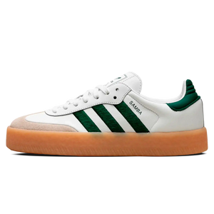 Tênis Adidas Sambae Feminino "White Green" Branco / Verde