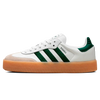 Tênis Adidas Sambae Feminino "White Green" Branco / Verde
