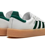Tênis Adidas Sambae Feminino "White Green" Branco / Verde