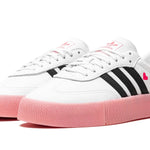 Tênis Adidas Sambarose Feminino "Valentine" Branco / Preto