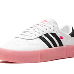 Tênis Adidas Sambarose Feminino "Valentine" Branco / Preto