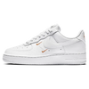 Tênis Air Force 1 Essential White "Gold Swoosh" Branco / Dourado