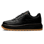 Tênis Air Force 1 Luxe "Black Gum" Preto