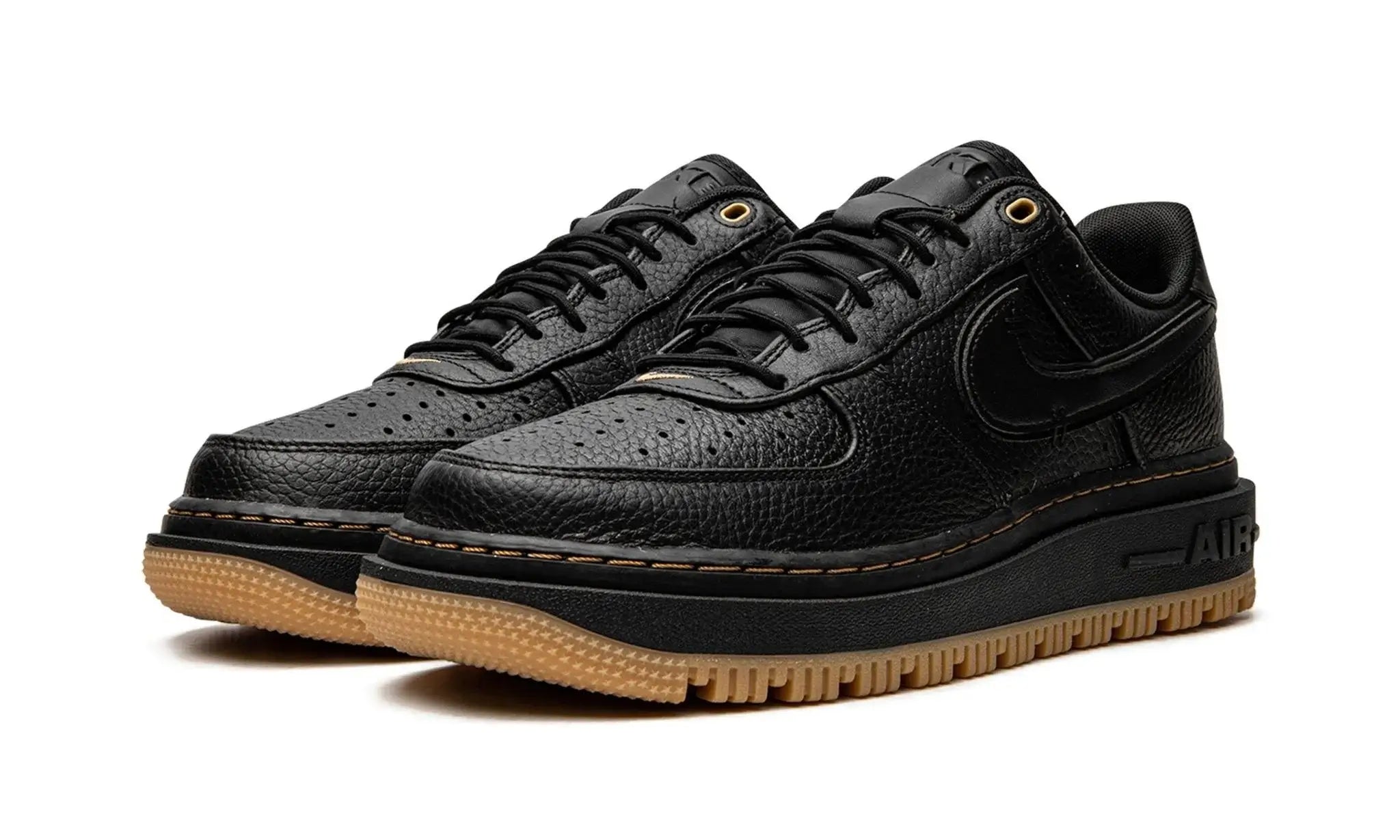 Tênis Air Force 1 Luxe "Black Gum" Preto