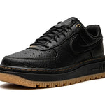 Tênis Air Force 1 Luxe "Black Gum" Preto