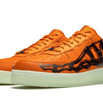 Tênis Air Force 1 "Orange Skeleton" Laranja