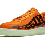 Tênis Air Force 1 "Orange Skeleton" Laranja