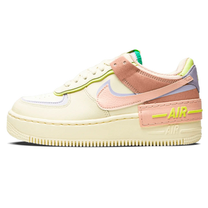 Tênis Air Force 1 Shadow "Cashmere" Creme / Rosa