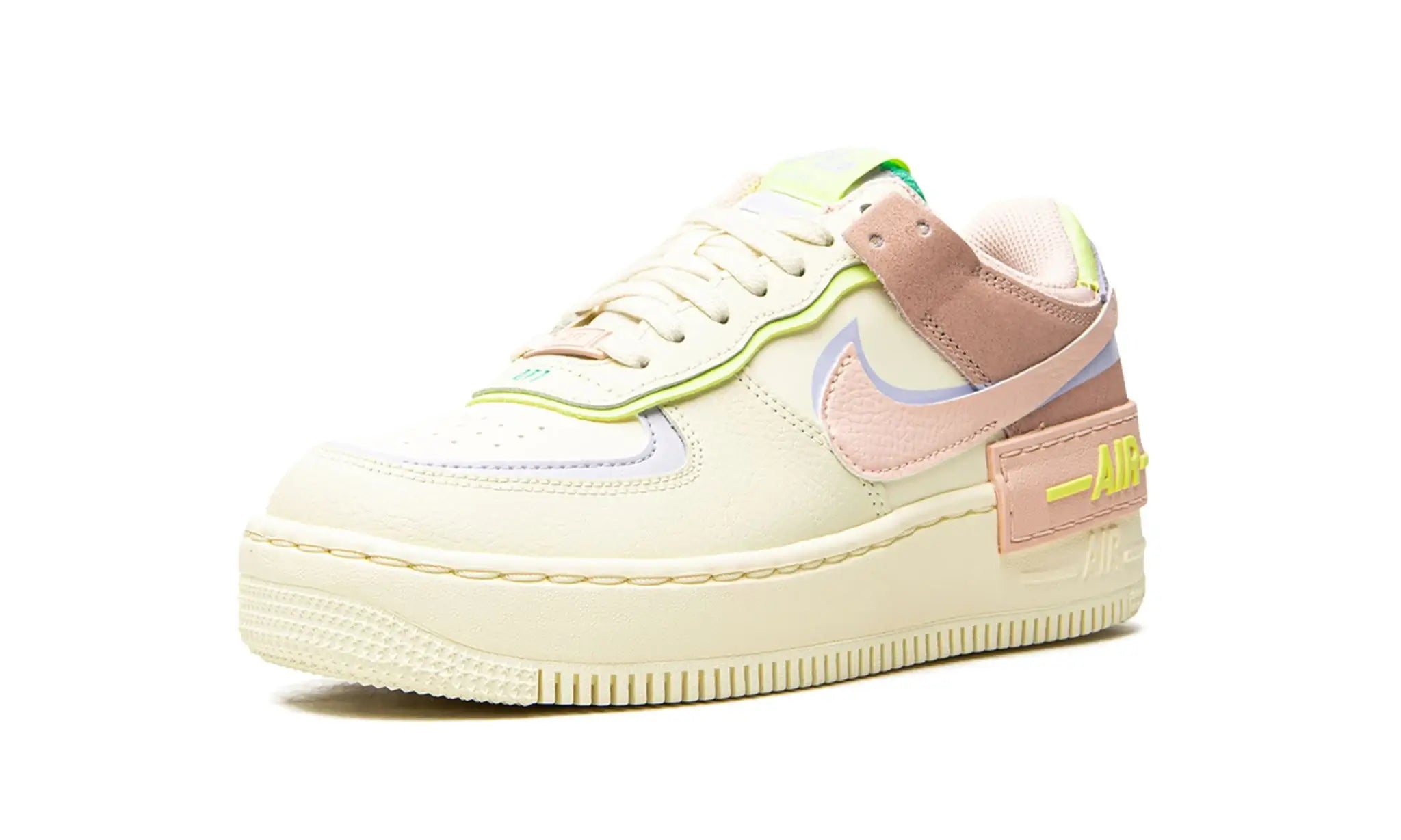 Tênis Air Force 1 Shadow "Cashmere" Creme / Rosa